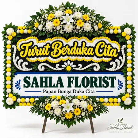 Papan Bunga Duka Batuceper